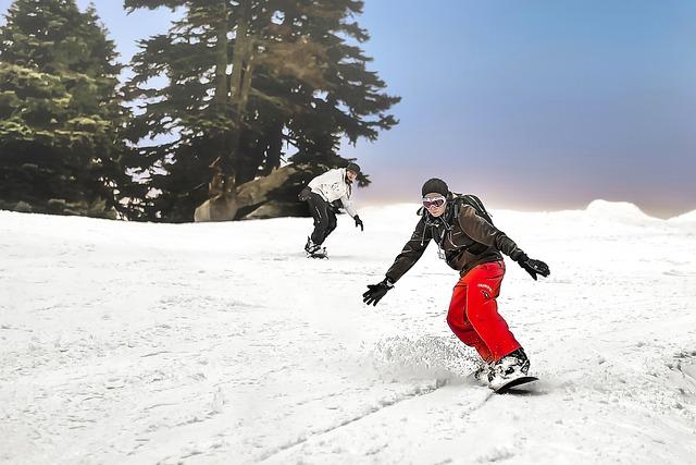 Učení základních technik jízdy a obratnosti na snowboardu