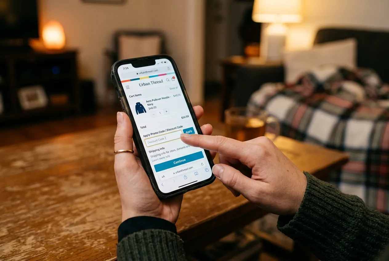 Příklady použití slevového kupónu v e-shopu a marketingovém textu. - detail