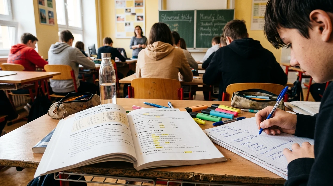 Psani i y v koncovkach sloves pravidla a cviceni
